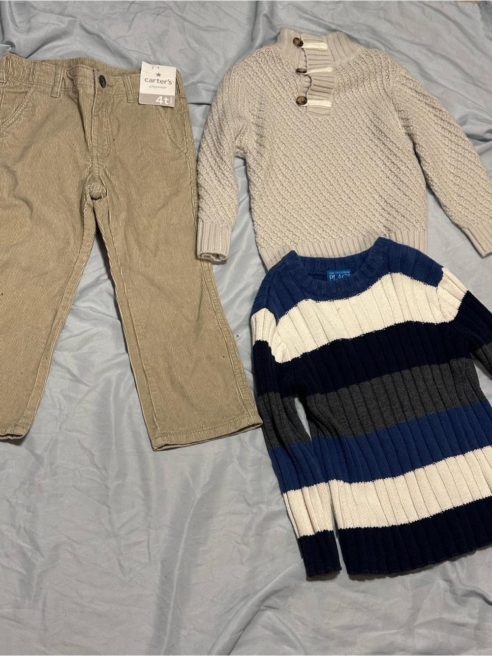 Carter's Khaki Corduroy Kids Pants - Tan